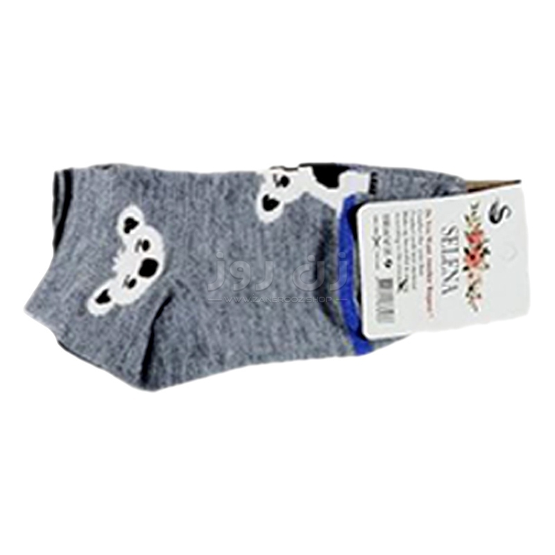 جوراب زنانه نخی مچی طرح تدی خرسی 13 جوراب زنانه نخی مچی طرح تدی خرسی - Image 13