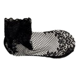 جوراب پاپوش زنانه گیپوری بلند روفرشی