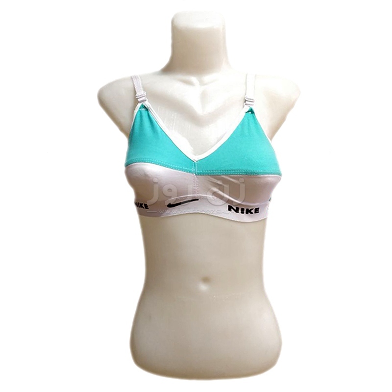 سوتین زنانه نخی دورنگ طرح نایک 8 سوتین زنانه نخی دورنگ طرح نایک - Image 8