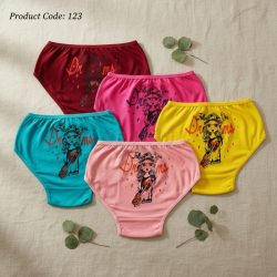 شورت دخترانه نخی چاپ دختر عینکی