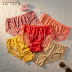 شورت نیمه دانتل دوطرف تور