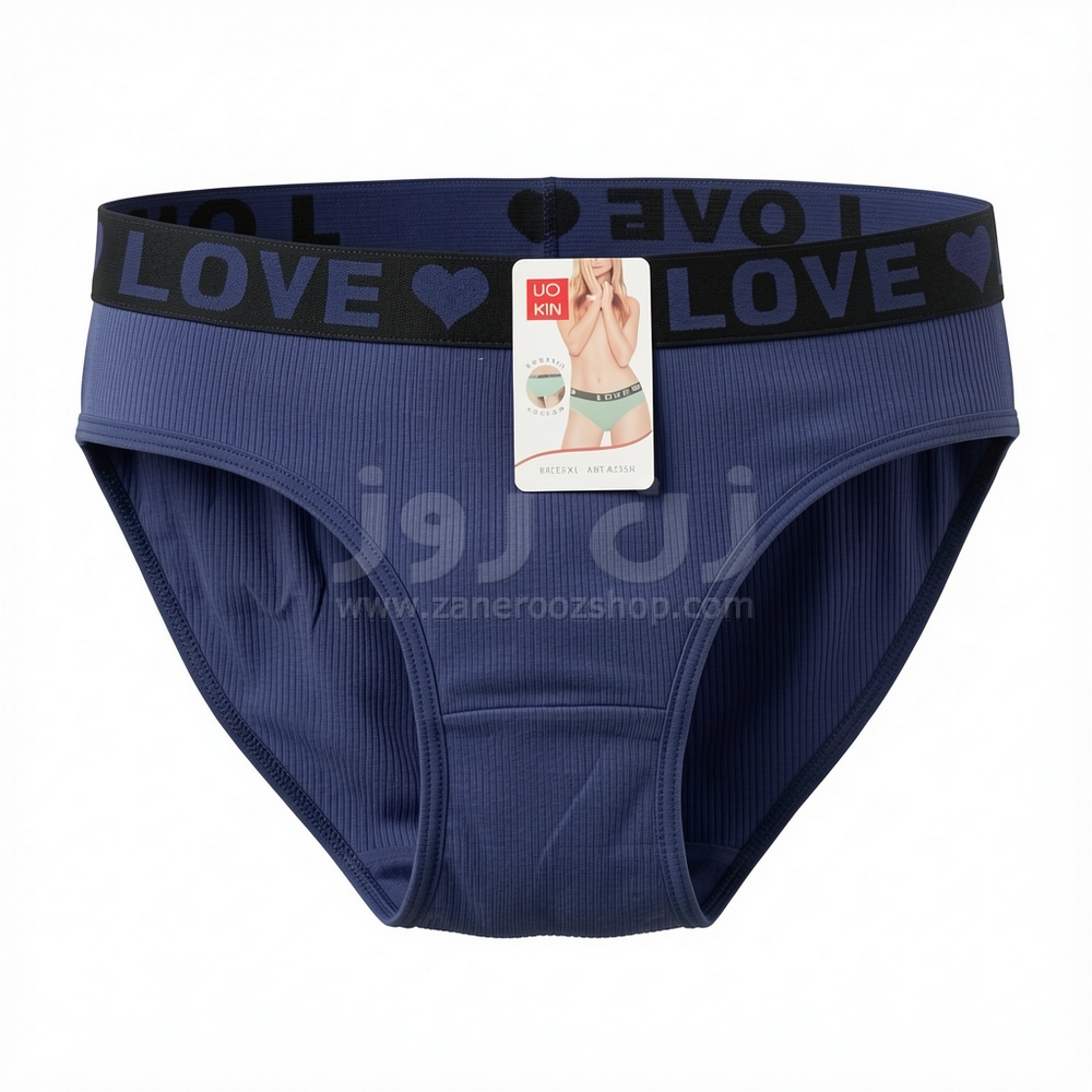 شورت زنانه نخی کبریتی کمر کش طرح Love 17 شورت زنانه نخی کبریتی کمر کش طرح Love - Image 17