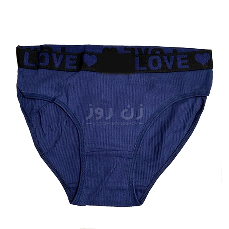شورت زنانه نخی کبریتی کمر کش طرح Love 2 شورت زنانه نخی کبریتی کمر کش طرح Love - Image 2