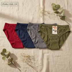 شورت زنانه نخی جلو تور