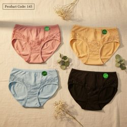 شورت زنانه نخی اعلا ساده جلو گیپور