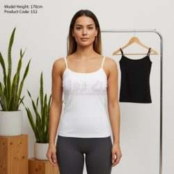 تاپ زنانه بدون آستین ساده بدون طرح