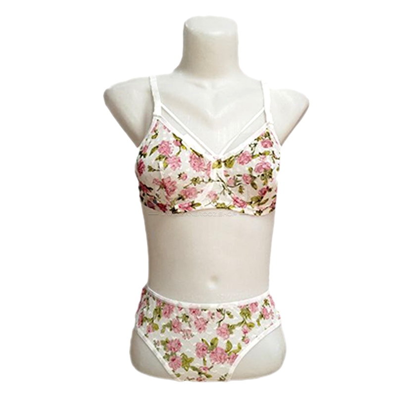 ست شورت و سوتین طرحدار هارنسی 2 ست شورت و سوتین طرحدار هارنسی - Image 2