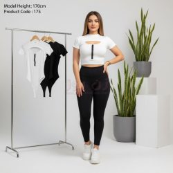 بادی دو تکه جلو زیپدار