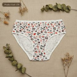 شورت زنانه نخی لاکرا اعلاء طرح میوه ای