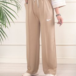 شلوار بگ زنانه طرح نایکی (Nike)