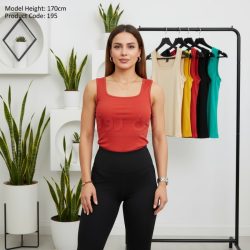 تاپ زنانه و دخترانه یقه خشتی فانریپ