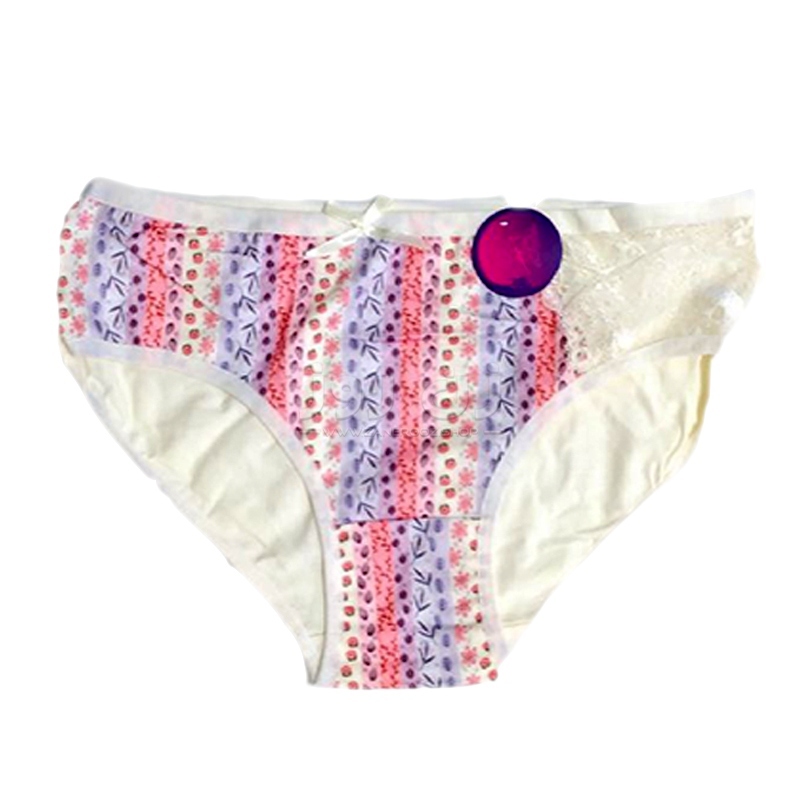 شورت زنانه گیاهی نخی طرحدار 2 شورت زنانه گیاهی نخی طرحدار - Image 2