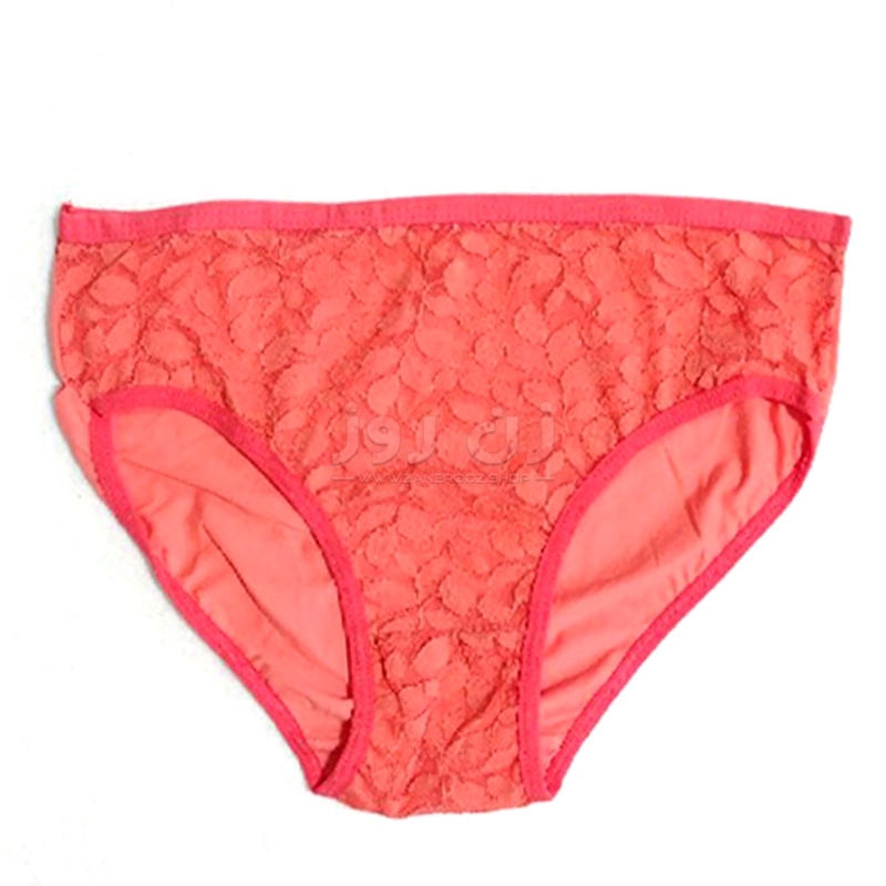 شورت زنانه نخی جلوتور طرح برگ 2 شورت زنانه نخی جلوتور طرح برگ - Image 2