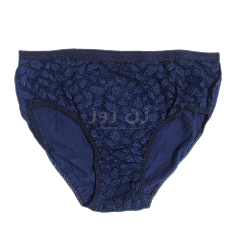 شورت زنانه نخی جلوتور طرح برگ 5 شورت زنانه نخی جلوتور طرح برگ - Image 5