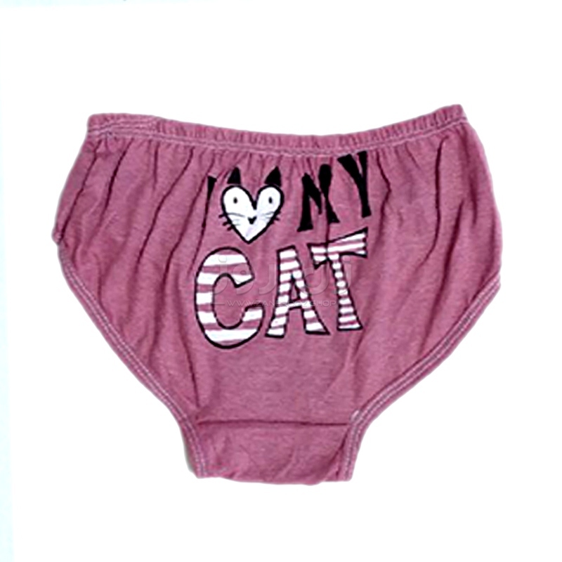 شورت زنانه نخی پشت چاپی i love my cat 2 شورت زنانه نخی پشت چاپی i love my cat - Image 2