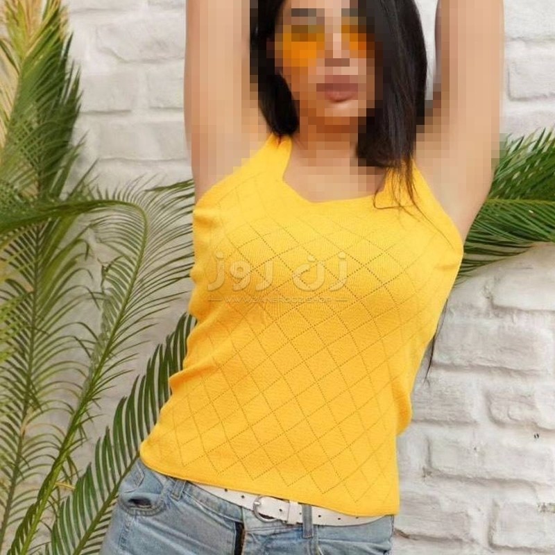 تاپ زنانه بافت ترک طرح لوزی درشت 2 تاپ زنانه بافت ترک طرح لوزی درشت - Image 2