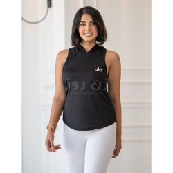 تاپ زنانه کلاهدار ورزشی الو (ALO)