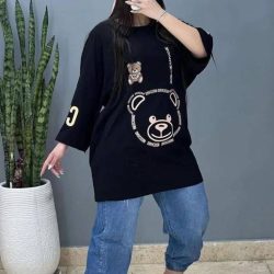 تیشرت زنانه سوپرلش موسچینو