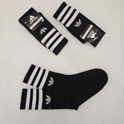 جوراب نخی ساق بلند ورزشی ادیداس (adidas)