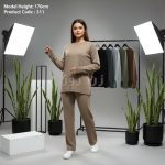ست بلوز و شلوار زنانه زمستانه فینگردار