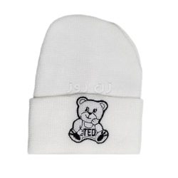 کلاه زمستانی زنانه و دخترانه طرح تدی خرسی