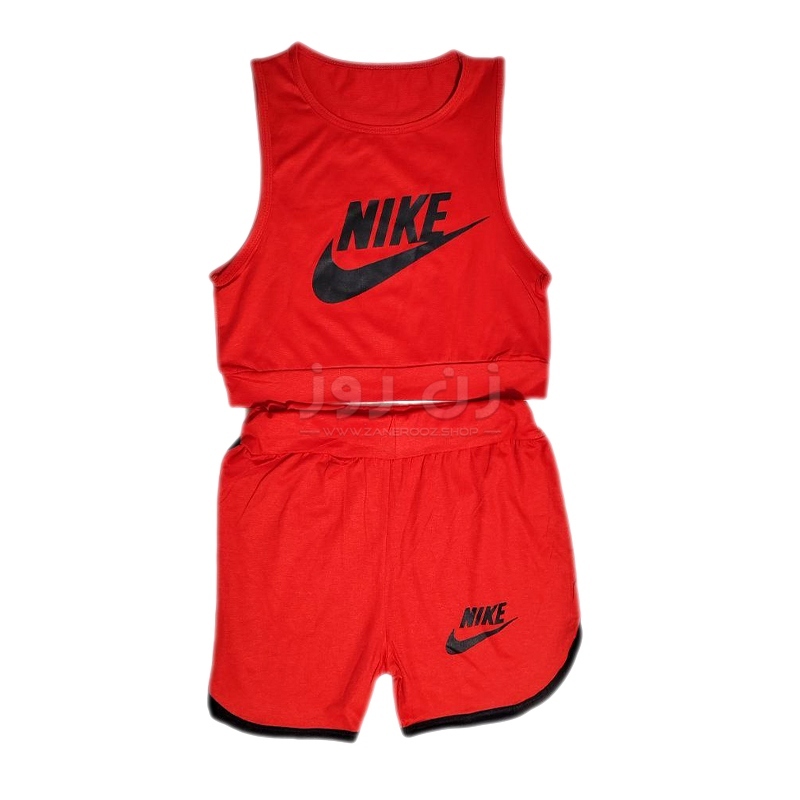 ست نیم تنه و شورت زنانه نایک 2 ست نیم تنه و شورت زنانه نایک - Image 2