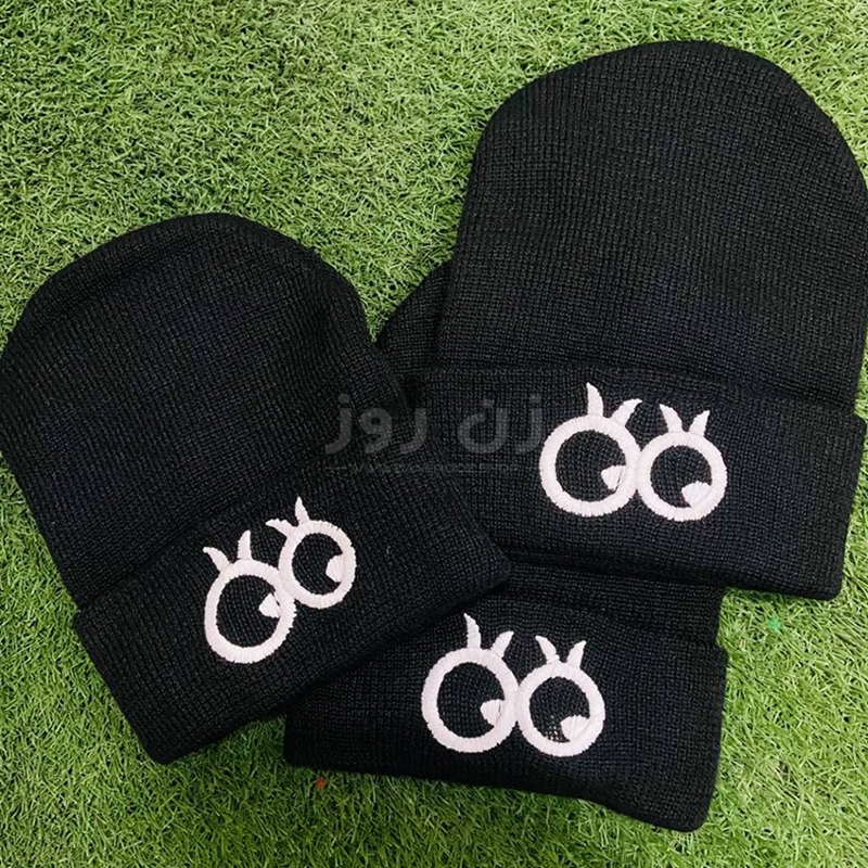 کلاه زمستانی زنانه و دخترانه طرح چشم 3 کلاه زمستانی زنانه و دخترانه طرح چشم - Image 3