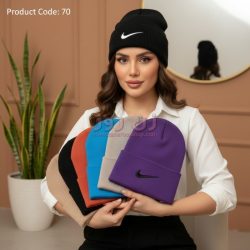 کلاه زمستانی زنانه و دخترانه طرح نایک Nike