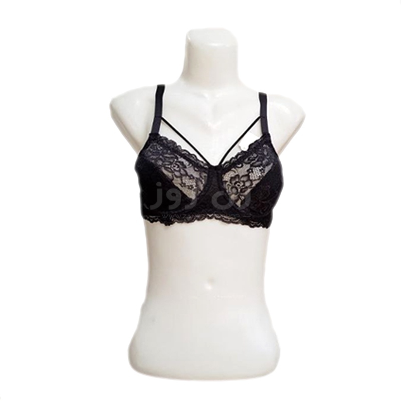 سوتین زنانه دانتل فنردار هارنسی فانتزی تور دار 4 سوتین زنانه دانتل فنردار هارنسی فانتزی تور دار - Image 4