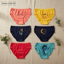 شورت زنانه نخی پشت چاپدار