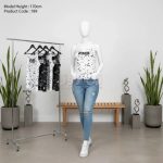 تاپ زنانه بندی طرح B بدون آستین