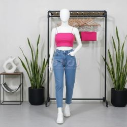 کراپ نیم تنه بند ماکارونی دخترانه کبریتی