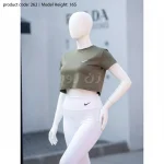 کراپ ورزشی زنانه نایک (nike) آستین کوتاه