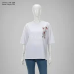 تیشرت زنانه لانگ چاپ پاریس