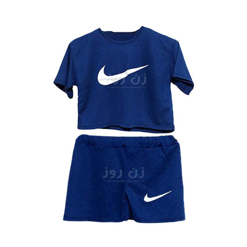 ست کراپ و شورتک طرح نایک (Nike) 10 ست کراپ و شورتک طرح نایک (Nike) - Image 10