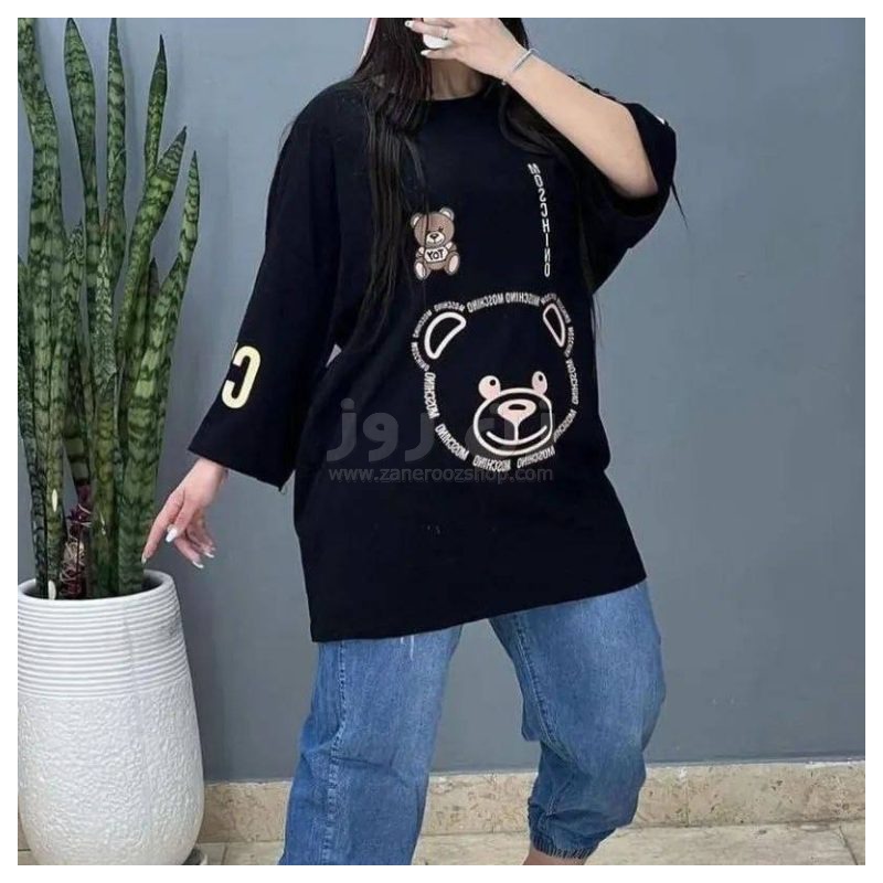 تیشرت زنانه سوپرلش موسچینو 2 تیشرت زنانه سوپرلش موسچینو - Image 2