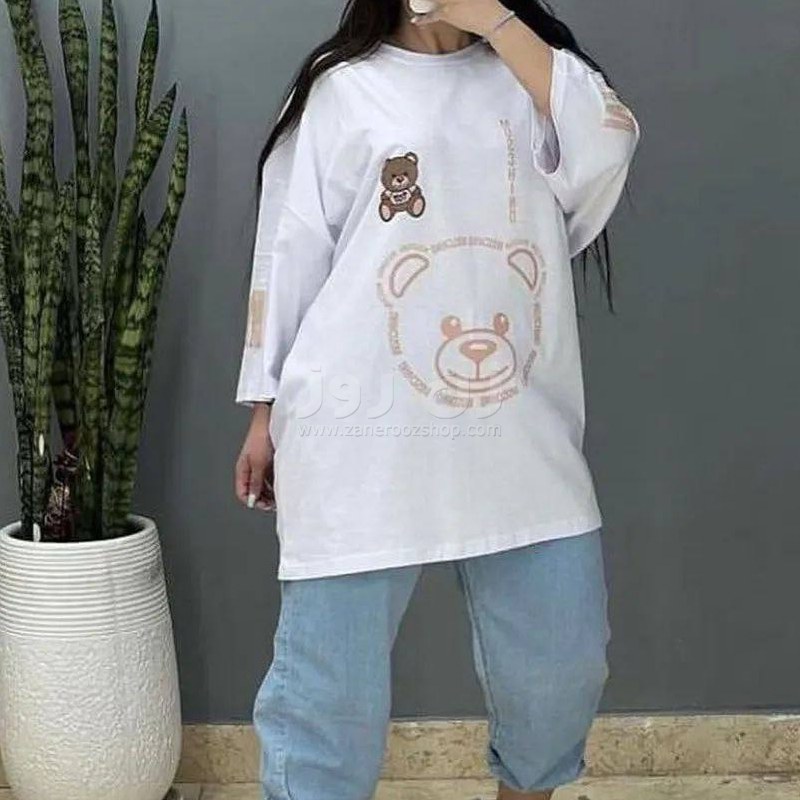 تیشرت زنانه سوپرلش موسچینو 3 تیشرت زنانه سوپرلش موسچینو - Image 3
