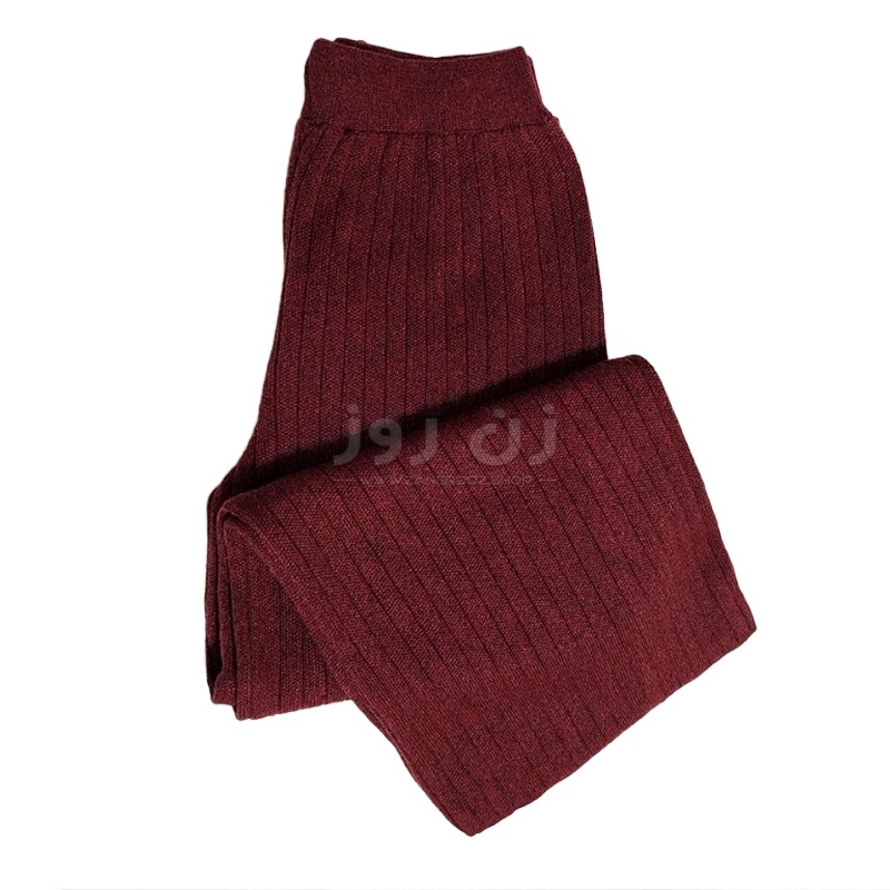 شلوار بافت بگ زنانه ضد حساسیت 5 شلوار بافت بگ زنانه ضد حساسیت - Image 5