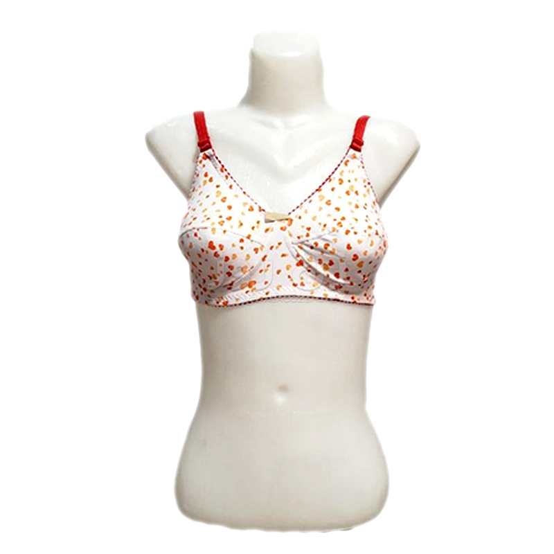 قیمت سوتین زنانه نخ و کش طرح قلبی