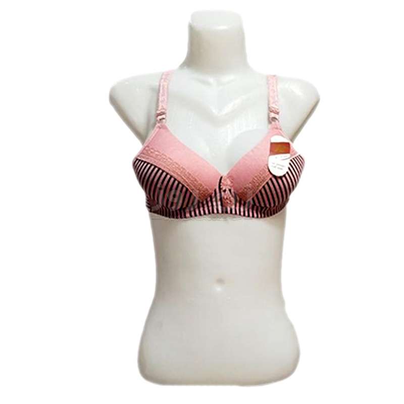 سوتین زنانه اسفنجی راه راه طرحدار بدون فنر 6 قیمت سوتین زنانه اسفنجی راه راه طرحدار بدون فنر