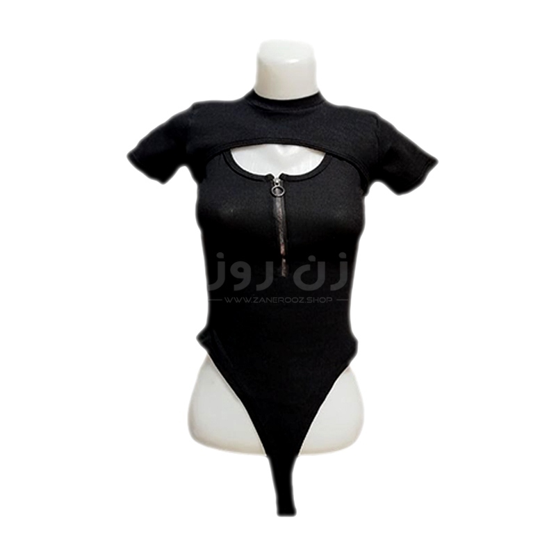 قیمت بادی دو تکه جلو زیپدار