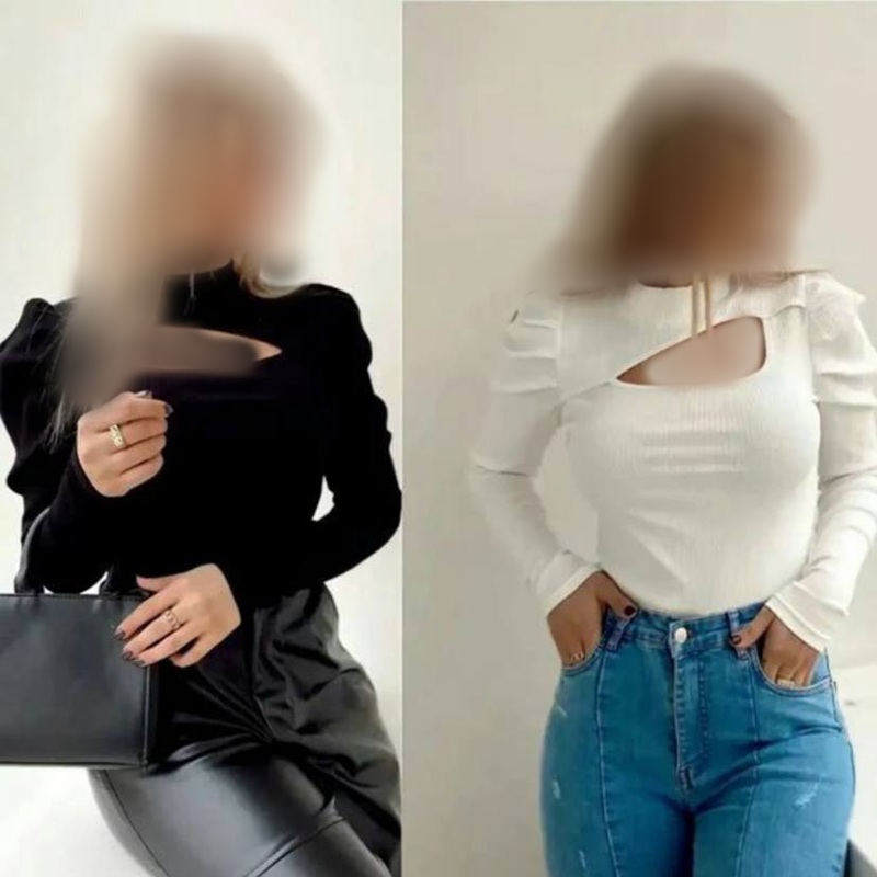 بادی زنانه آستین عروسکی سینه باز 3 قیمت بادی زنانه آستین عروسکی سینه باز