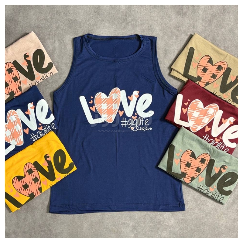 قیمت تاپ حلقه آستین طرح Love