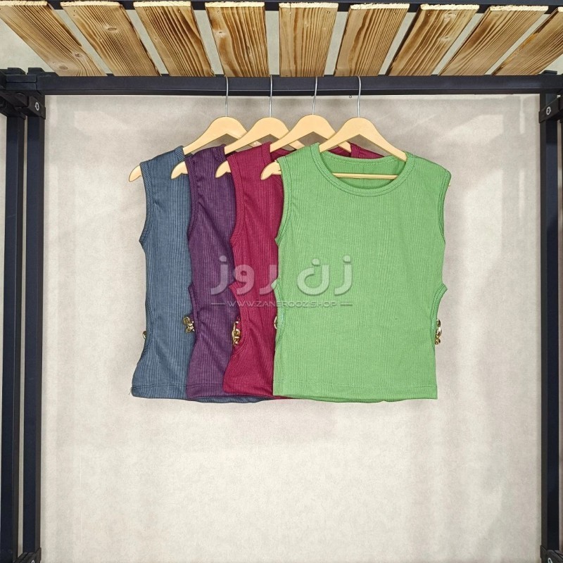 کراپ بغل کارتیر بدون آستین 2 قیمت کراپ بغل کارتیر بدون آستین