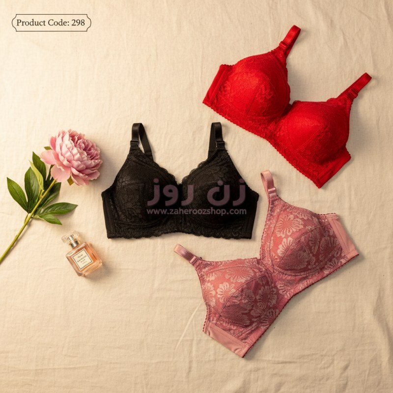 قیمت سوتین زنانه گلدوزی شده دانتل زیر نخی