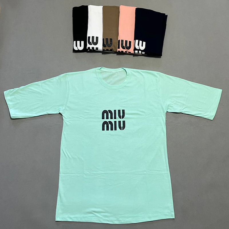 قیمت تیشرت لانگ میومیو (miu miu)
