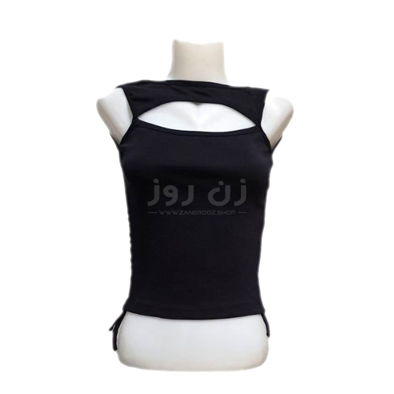 قیمت تاپ زنانه سینه باز دوطرف گتر دار