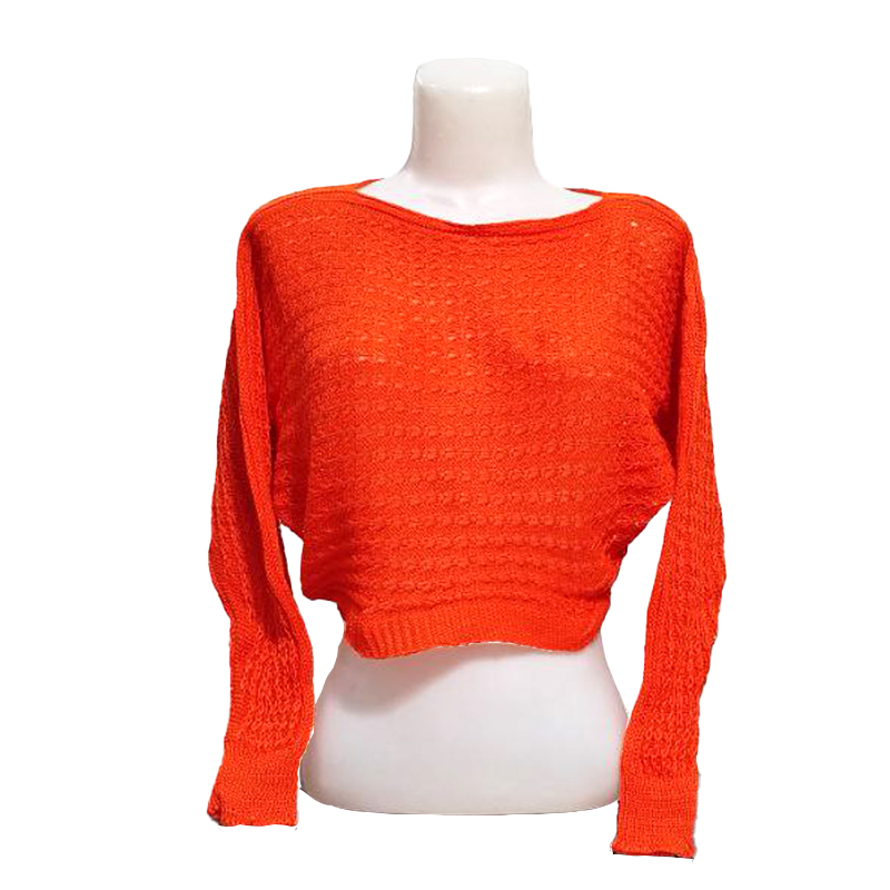 قیمت کراپ بافت زنانه و دخترانه فندقی