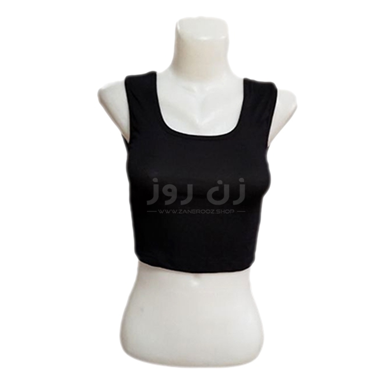 کراپ زنانه یقه مدل D حلقه آستین 3 کراپ زنانه یقه مدل D حلقه آستین - Image 3