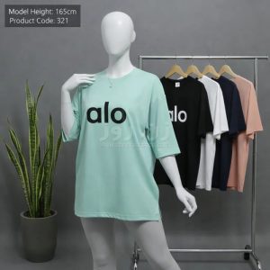 خانه 78 تیشرت بلند اسپرت برند الو (alo)